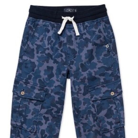 NEW Lucky Brand Elastic Waist Drawstring Pull On Pocket Twill Camouflage Pants - Picture 3 of 5